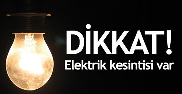 Bursa elektrik kesintisi 5 Ekim 2020!