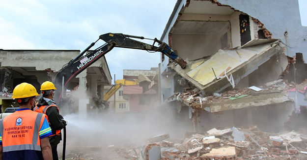 Mevlana Mahallesi 7. etap kentsel dönüşüm projesinde yıkımlar başladı!