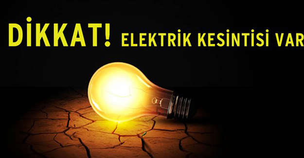 Bursa elektrik kesintisi 9-10 Temmuz 2021!
