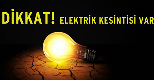 Bursa elektrik kesintisi 19-20 Ekim 2021!