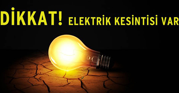 Bursa elektrik kesintisi 9-10 Ocak 2022!