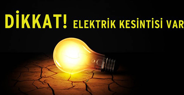 Bursa elektrik kesintisi 16 Şubat 2022!
