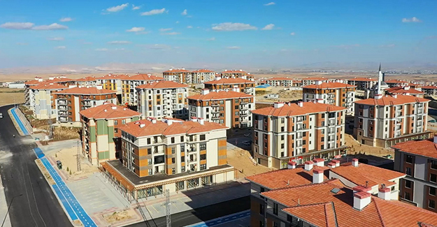 TOKİ Konya'da şuana kadar 4 bin 620 konutun inşasını tamamladı!