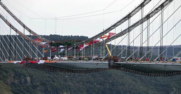 3. Boğaz Köprüsü 1012 günde bitti!