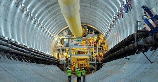 Avrasya Tüneli'nde son 75 metreye gelindi
