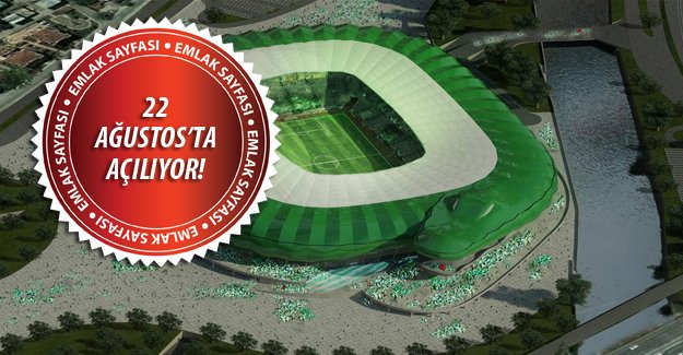 Bursa Büyükşehir Stadyumu'nda açılışa sayılı günler kaldı!