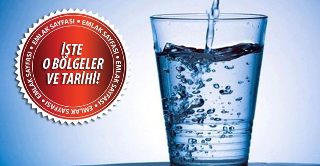 Bursa Osmangazi'de 1 ay boyunca su kesintisi yaşanacak!