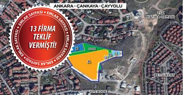 Emlak Konut Ankara Çayyolu ihalesi 2. oturumu 17 Ağustos'ta yapılacak!