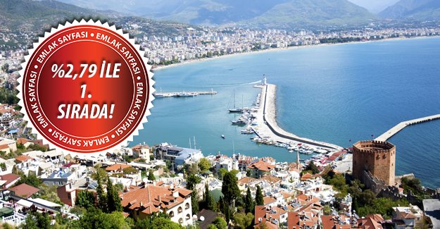 Konut fiyatları en çok Antalya'da arttı!