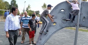 Osmangazi'de 'Her Köye Park' projesi hızla devam ediyor!