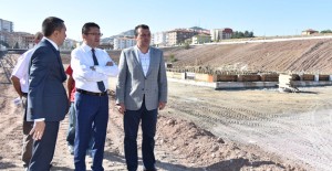Başkan Tiryaki, Altındağ'da yapımı devam eden projeleri inceledi!