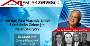 "Emlak Zirvesi" 16 Kasım'da Bursa'da!