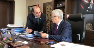 Başkan Edebali Ankara ziyareti ile Yıldırım'daki sit alanı durumuna açıklık getirdi!