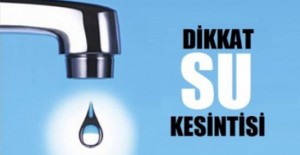 Bursa Mudanya'da 2 aylık su kesintisi! 18 Şubat-30 Nisan 2017