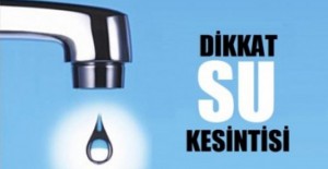 Bursa Osmangazi'de 9 günlük su kesintisi! 28 Şubat-8 Mart 2017