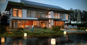Iglo Architects Ömerli Park Evleri'nde su ile iç içe yaşamı tasarladı!