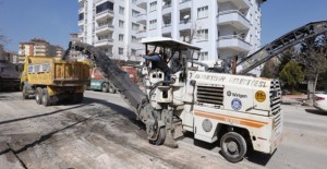 Gaziantep Belediyesi eski asfaltları geri dönüştürüyor!
