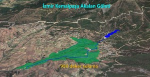 İzmir Kemalpaşa Akalan Göleti Projesi'nde inşa süreci başlıyor!