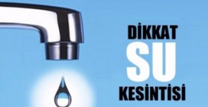 İzmir su kesintisi! 5 Temmuz 2017