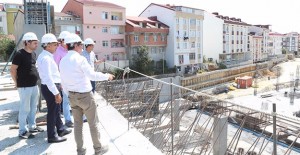 Başkan Baltacı, Arnavutköy'de devam eden projeleri inceledi!