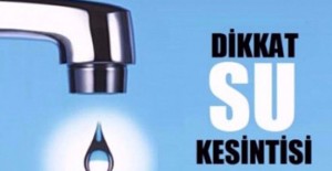 İzmir su kesintisi! 25 Ağustos 2017