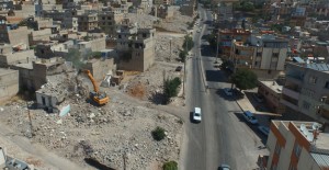 Gaziantep Kıbrıs mahallesinde yıkım çalışmaları devam ediyor!