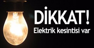 İzmir elektrik kesintisi! 24 Eylül 2017