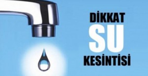 İzmir su kesintisi! 9 Eylül 2017