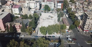 Kahramanmaraş'ta eski SSK Hizmet binası yıkılıyor!