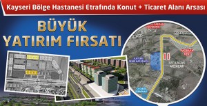 Kayseri Büyükşehir Belediyesi 8 adet arsasını ihale ile satışa sunuyor!