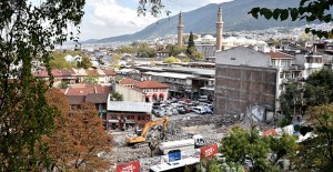 Bursa Tarihi Çarşı ve Hanlar Bölgesi Çarşıbaşı Kentsel Tasarım projesinde yıkımlar devam ediyor!