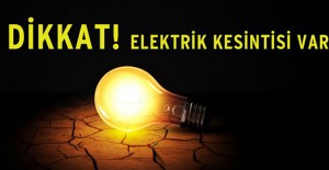 Bursa elektrik kesintisi 2-3 Ocak 2022!