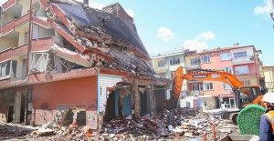 Aksaray Hamidiye Mahallesi kentsel dönüşüm projesinde yıkımlar devam ediyor!