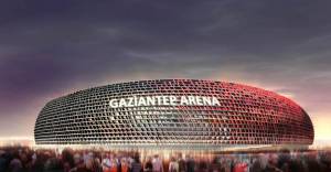 33 bin seyirci kapasiteli Gaziantep Arena Stadyumu!