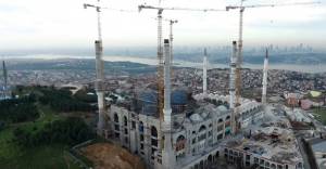 6 minareli Çamlıca Camii inşası tamamlanıyor!