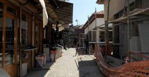 Akşehir Arasta Çarşısı’nda restorasyon çalışması yapılıyor!