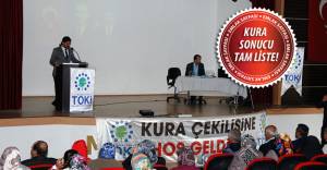 Kahramanmaraş Türkoğlu’nda TOKİ emekli konutları kurası yapıldı!