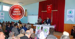 TOKİ Sivas İmranlı’da 109 emekli konutun sahiplerini belirledi!