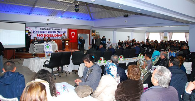 TOKİ, Tekirdağ Marmara Ereğlisi’nde 232 konutun sahiplerini belirledi!