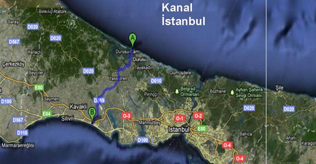 Torba Tasarı'da Kanal İstanbul'da var!